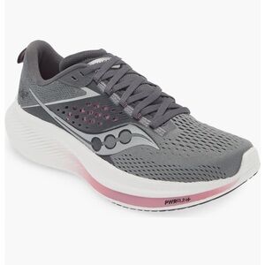 Saucony Women's Gray and Pink Running Shoes
